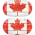 Canada Flag Light Wood Galaxy Buds Skin